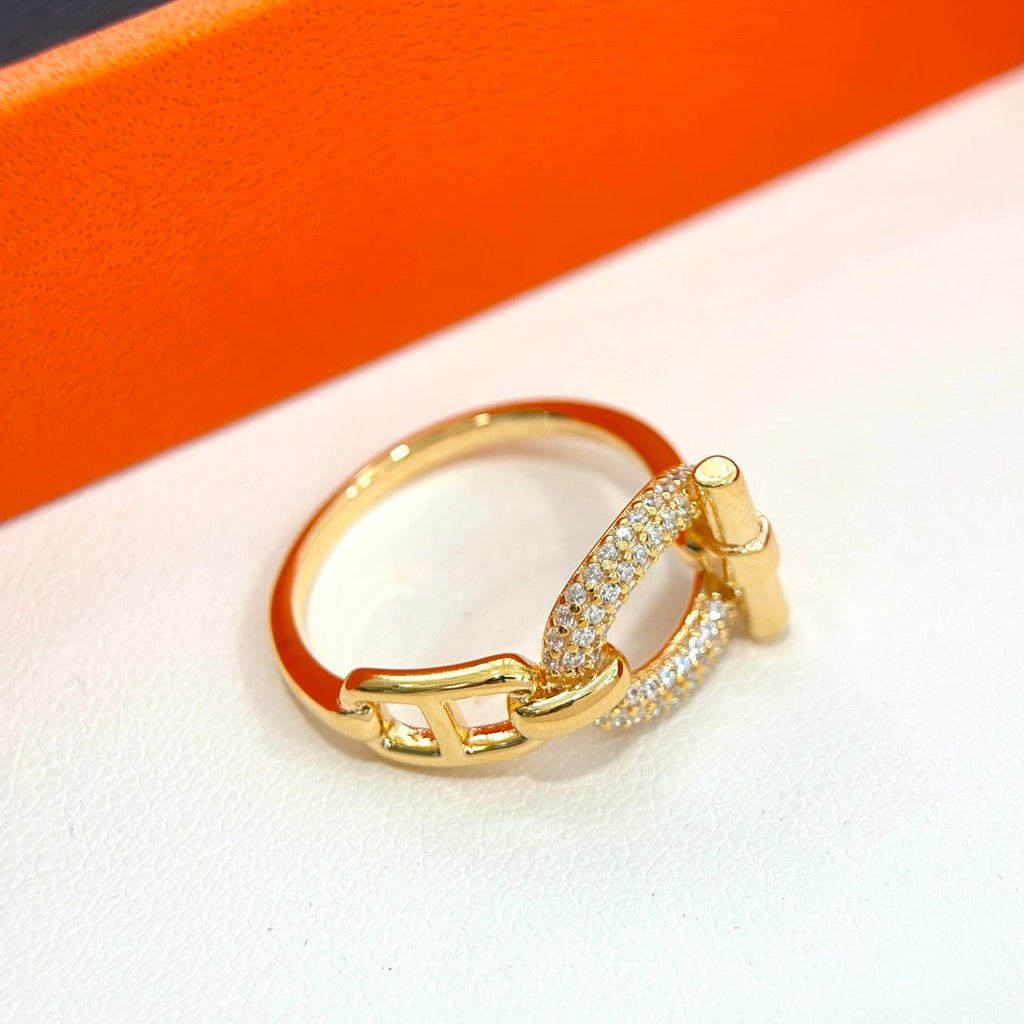Hermes Adage Ring - 18K Gold