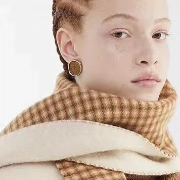 Fendi Vintage Color Earrings - 18K Yellow Gold