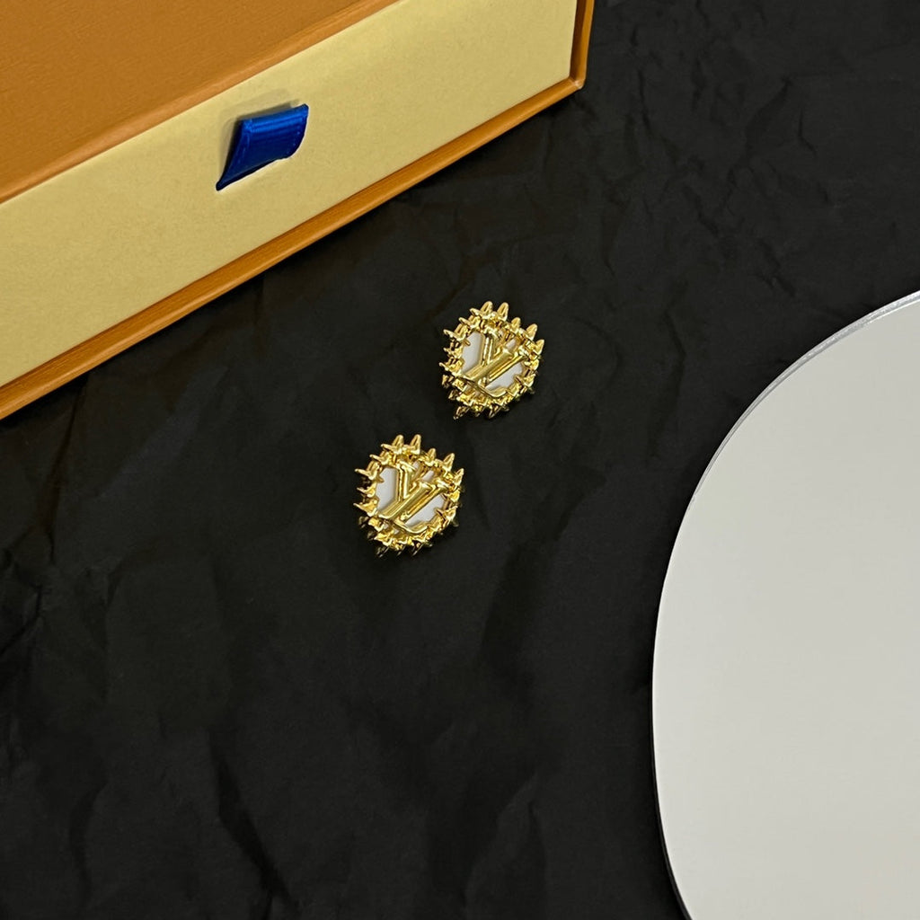 Louis Vuitton Vintage Earrings - 18K Yellow Gold