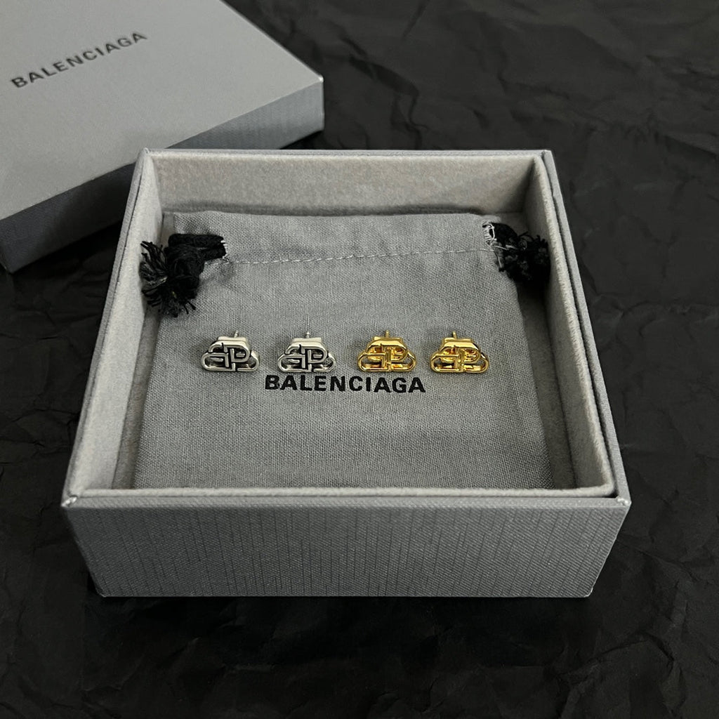Balenciaga Vintage Earrings - 18K Gold