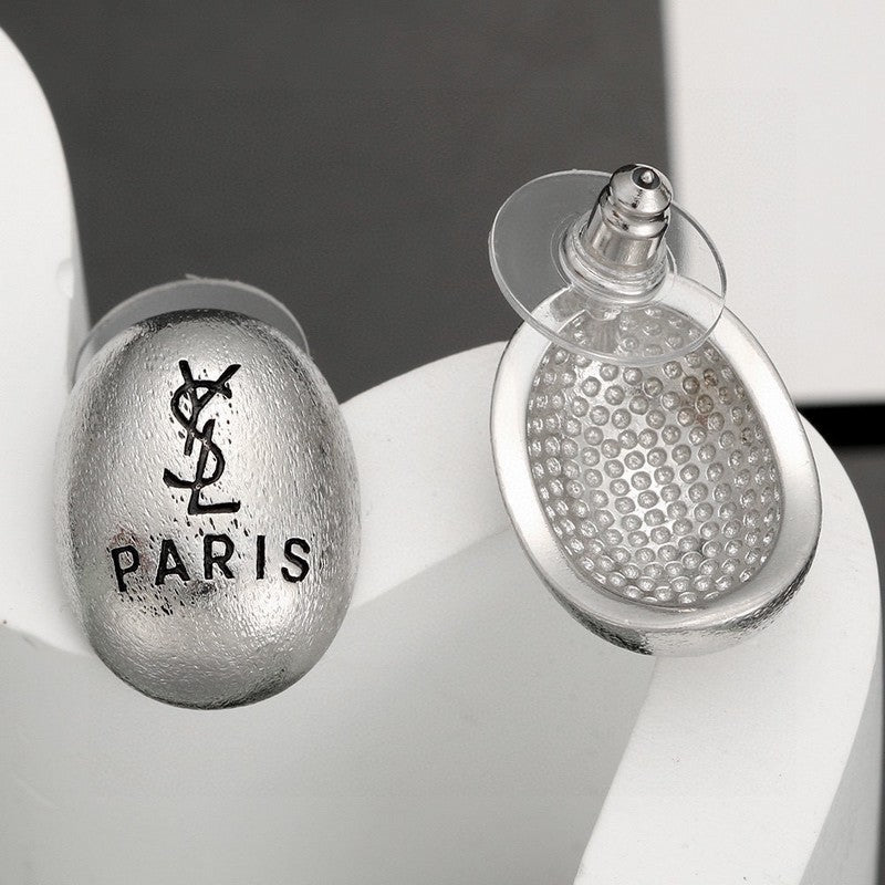 YSL Earrings - 18K Gold