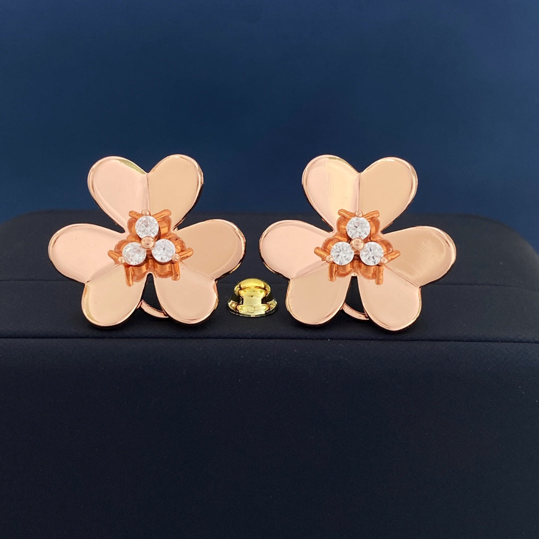 Frivole Large Model Earrings - 18K Gold