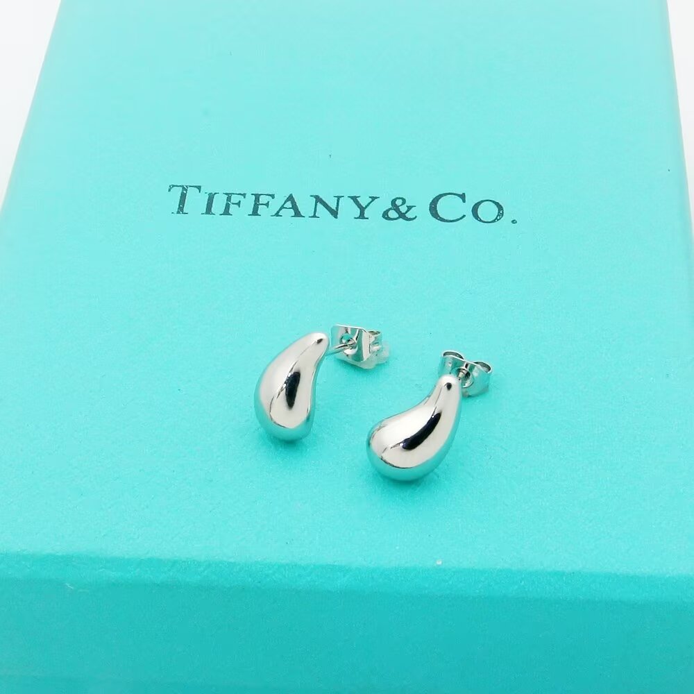 Tiffany Horn Earrings - 18K Gold