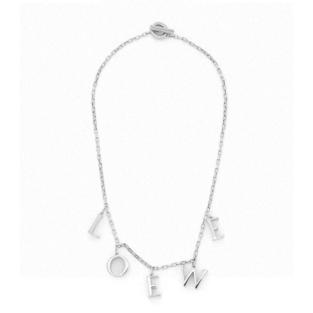LOEWE Anagram Letter Necklace