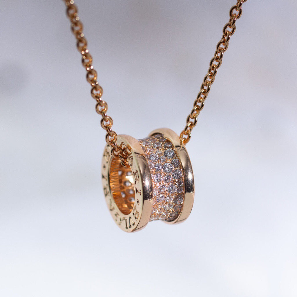B.zero1 Diamond Necklace - 18K Gold