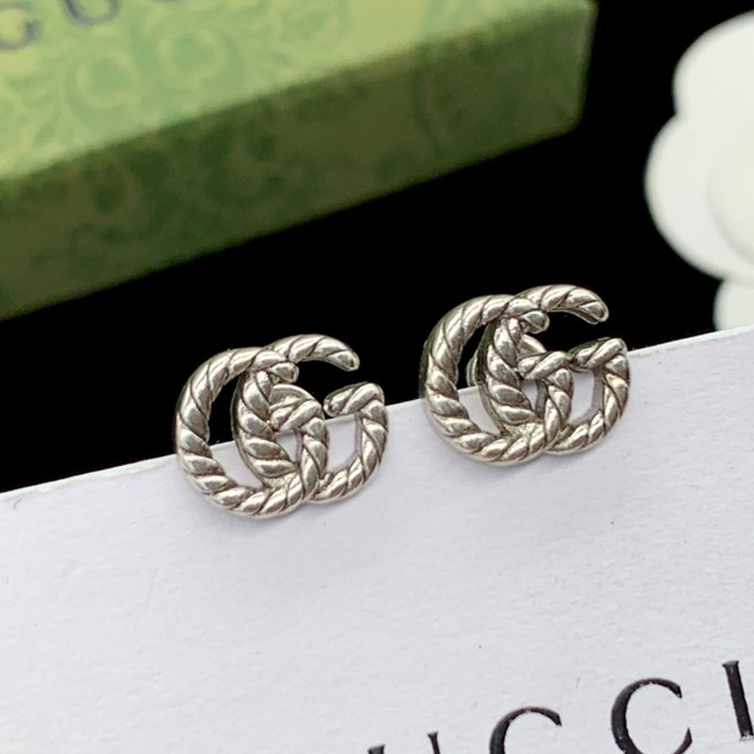 Gucci Double G Earrings - 18K Gold