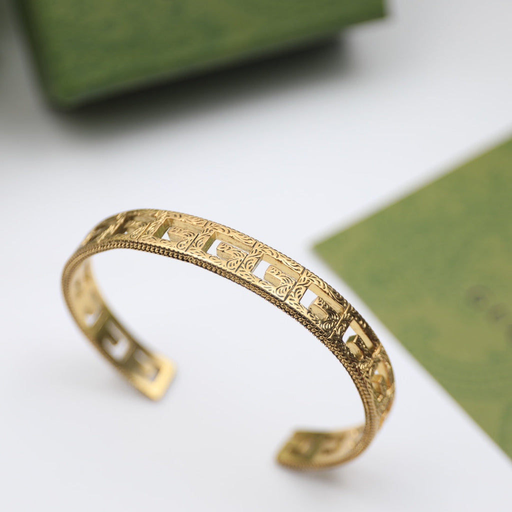 Gucci Double G Cube Bracelet