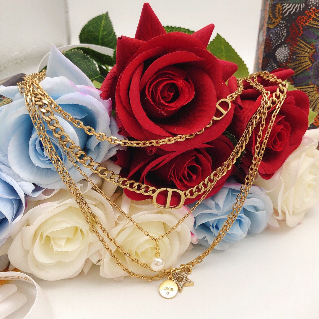 Dior Multi Layer Necklace