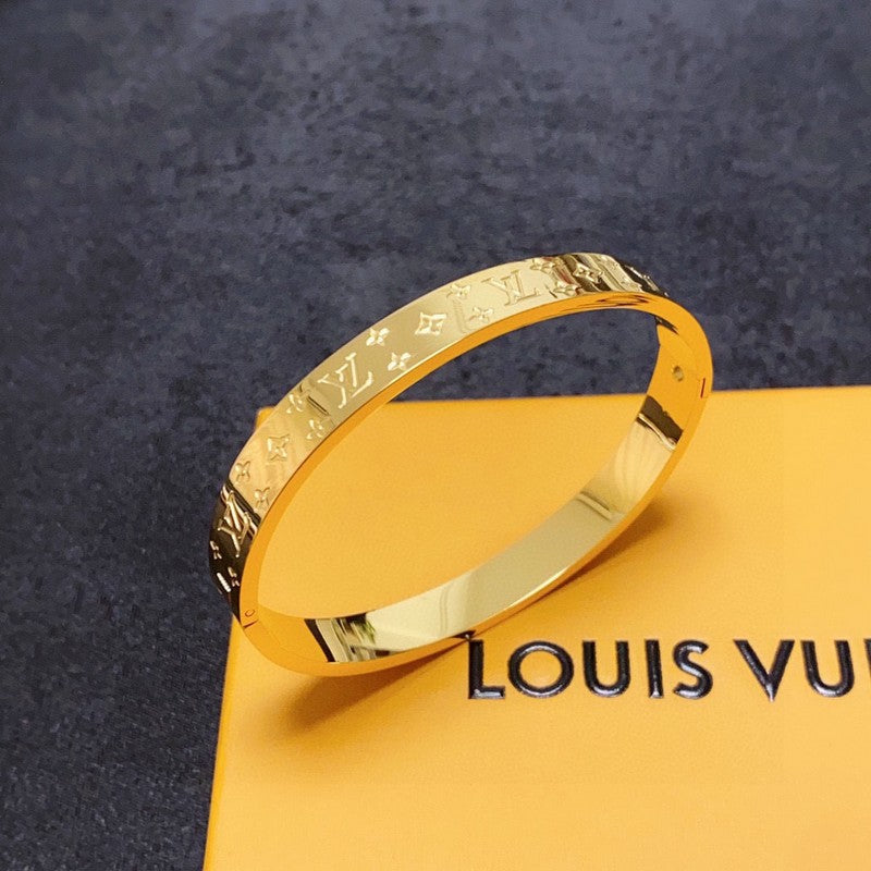 Louis Vuitton Vintage Gold Bracelet
