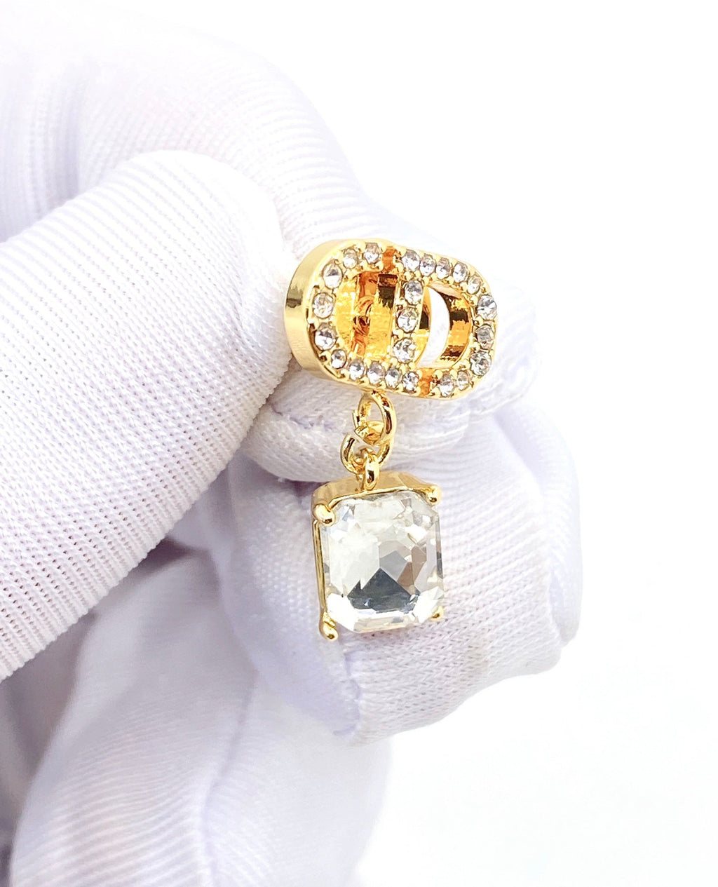 Dior Star Crystal Earrings