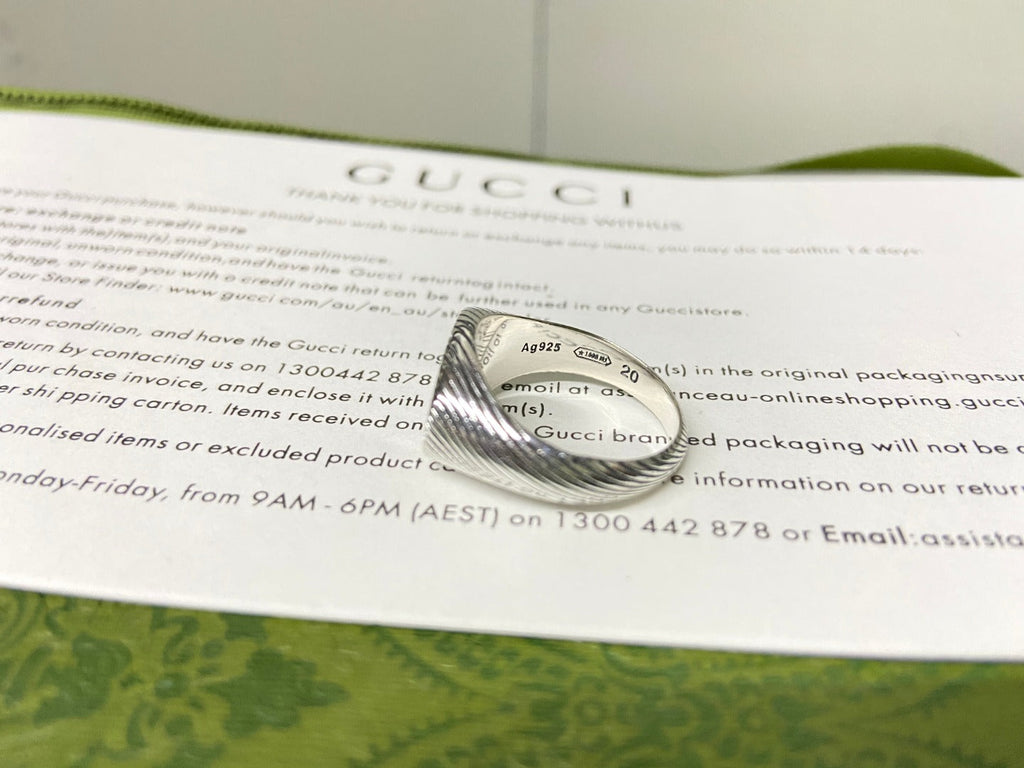 Gucci Double G Marmont Pinky Ring
