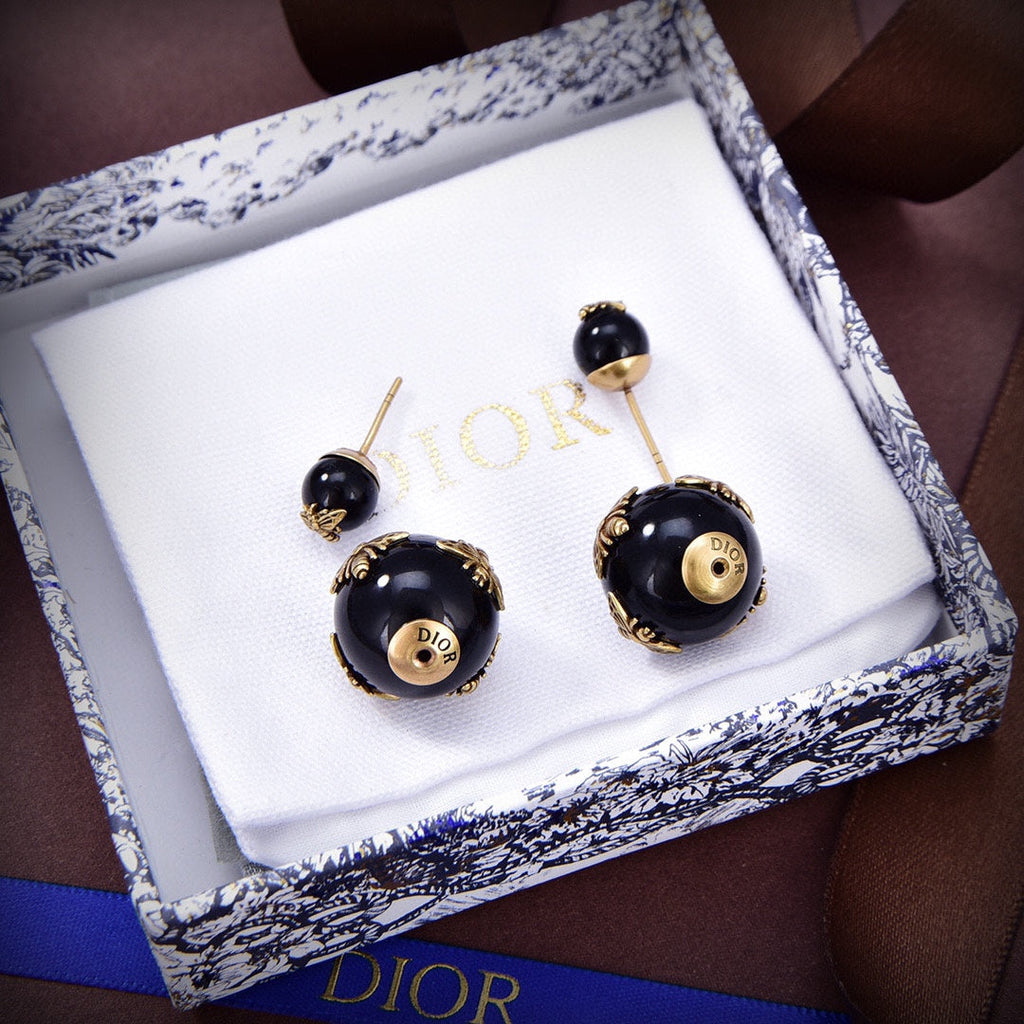 Dior Tribales Black Earrings
