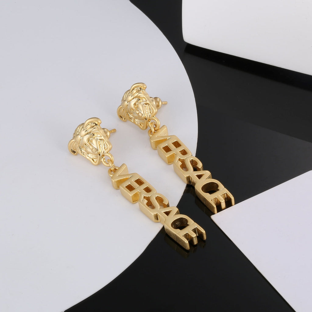 Medusa Earrings - 18K Yellow Gold