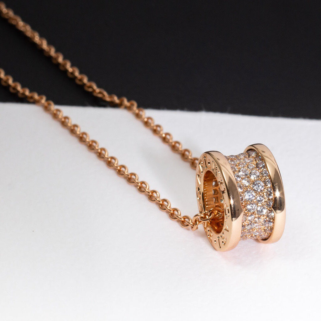 B.zero1 Diamond Necklace - 18K Gold