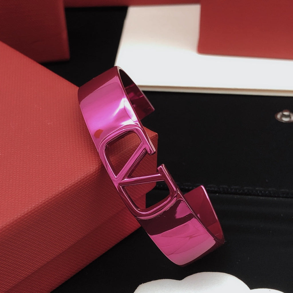 Valentino Pink Cuff Bracelet