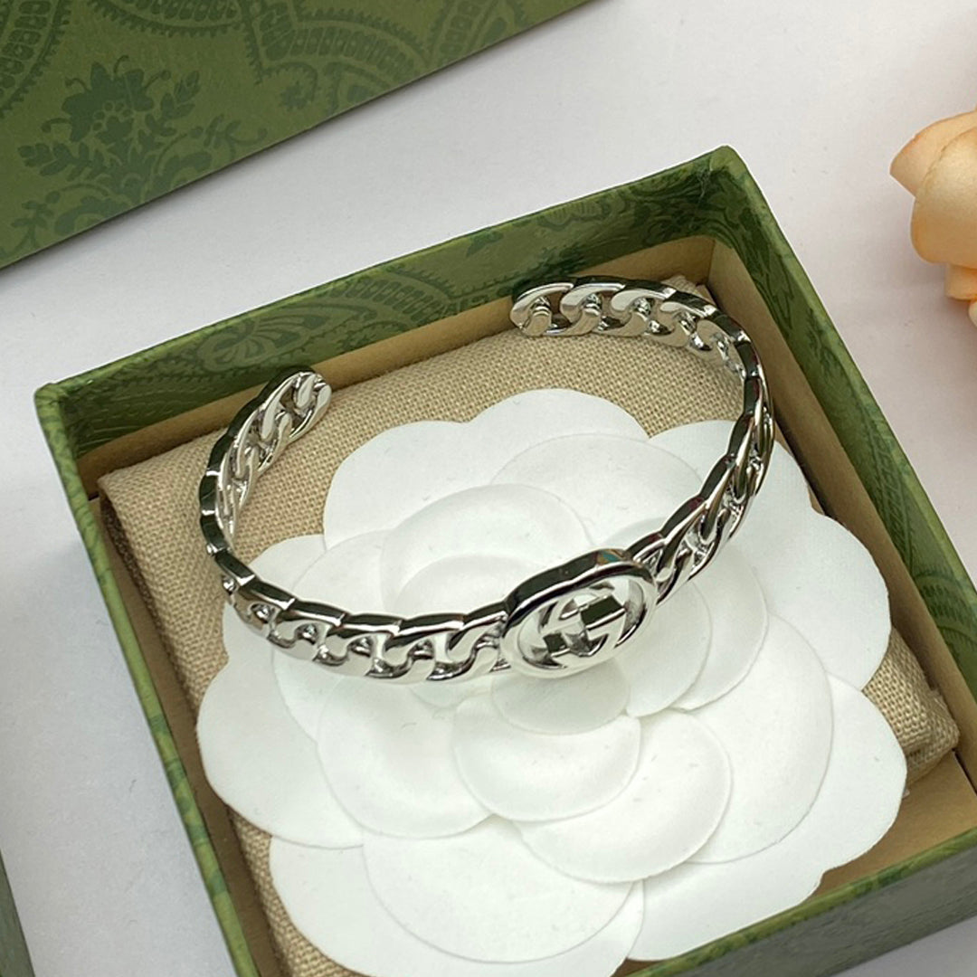 Gucci Double G Chain Bracelet