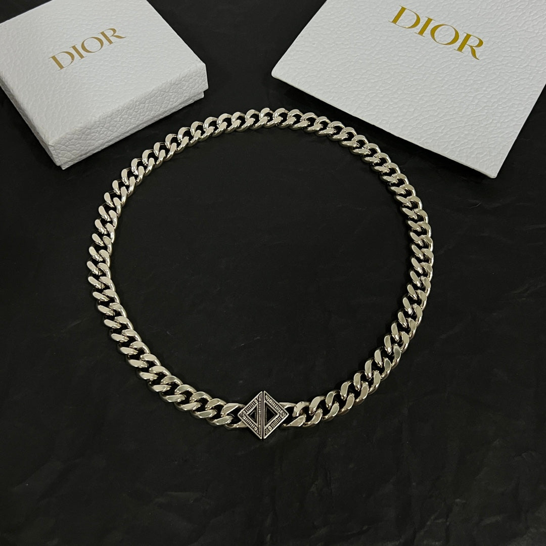 Dior Diamond Chain Necklace