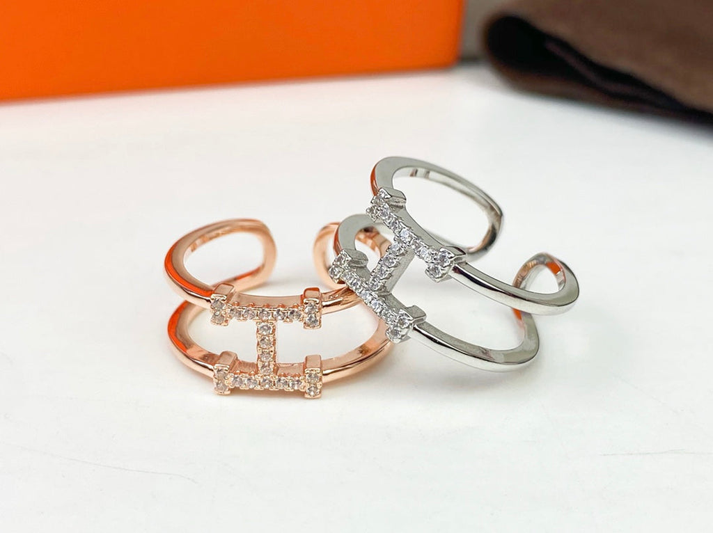 Hermes Ever Chaine D'ancre Ring - 18K Rose Gold