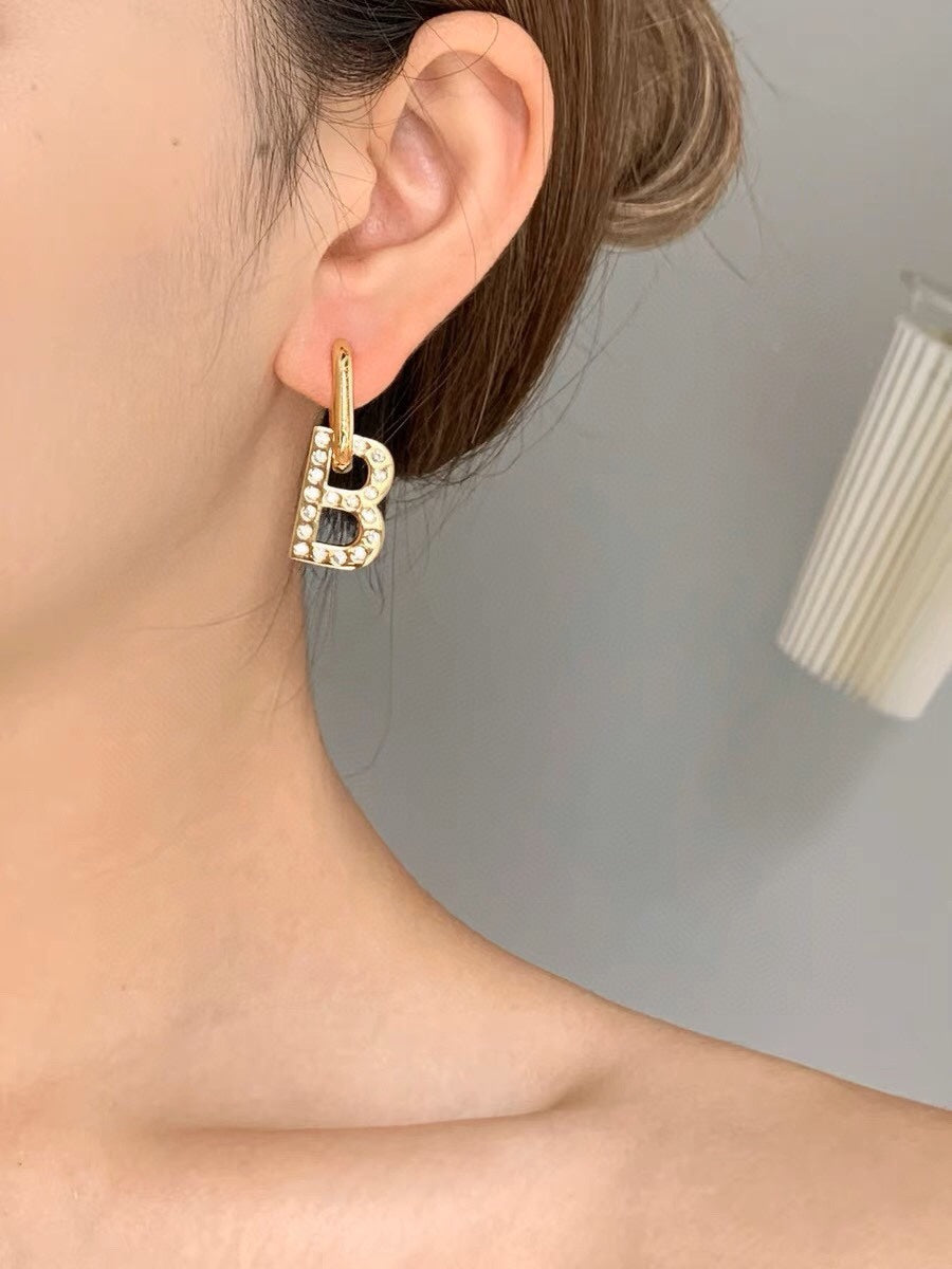 Balenciaga Chain XS Earrings - 18K Yellow Gold