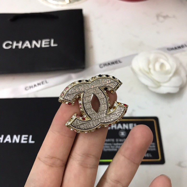 Chanel Diamond Brooch