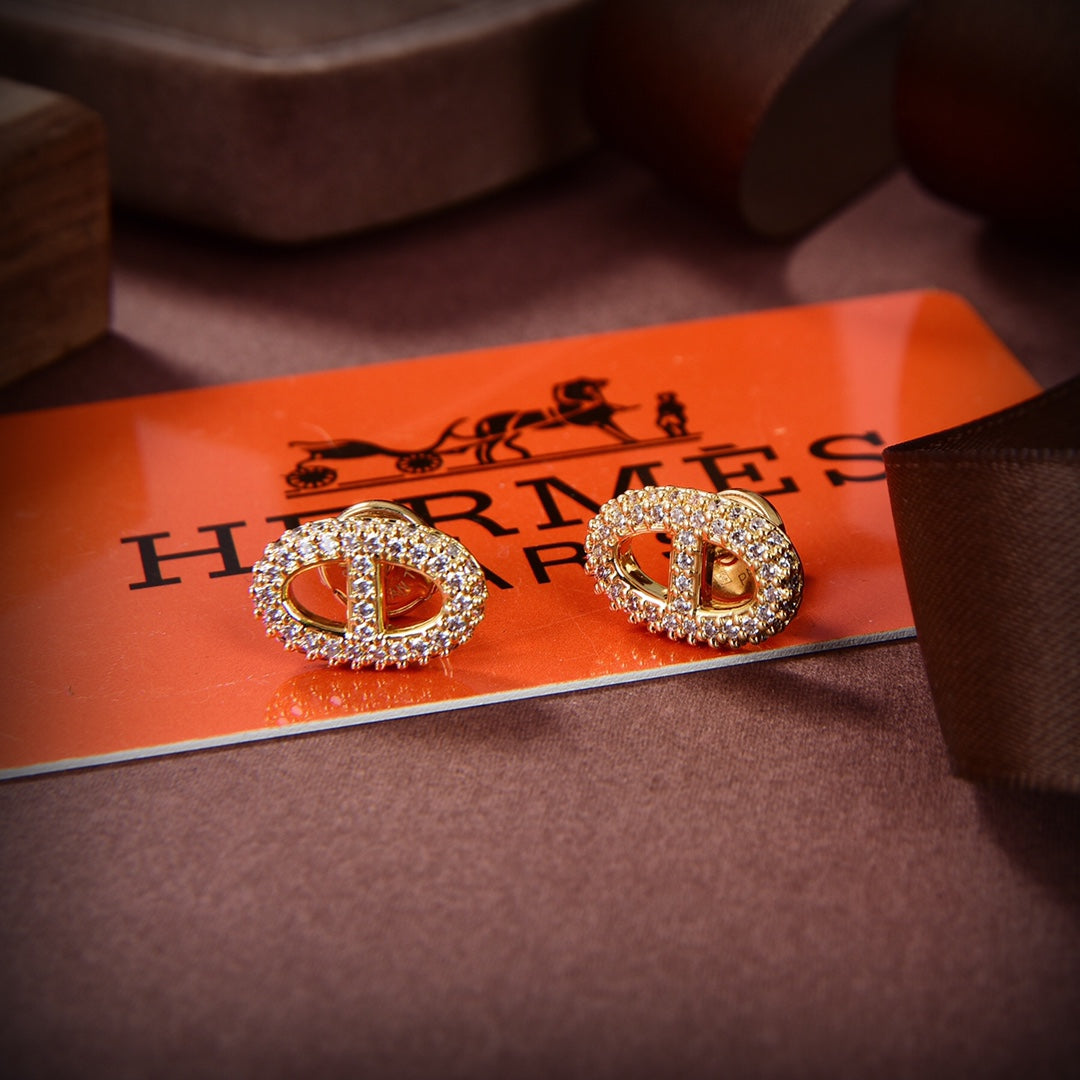 Hermes Farandole Diamond Earrings
