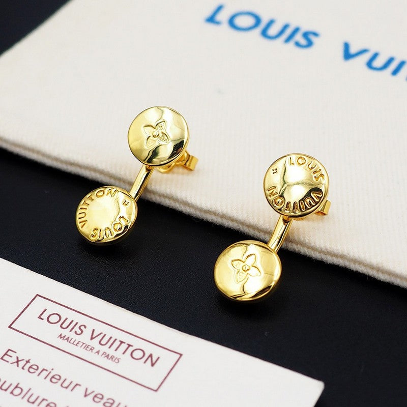 Louis Vuitton Studs Earrings - 18K Gold