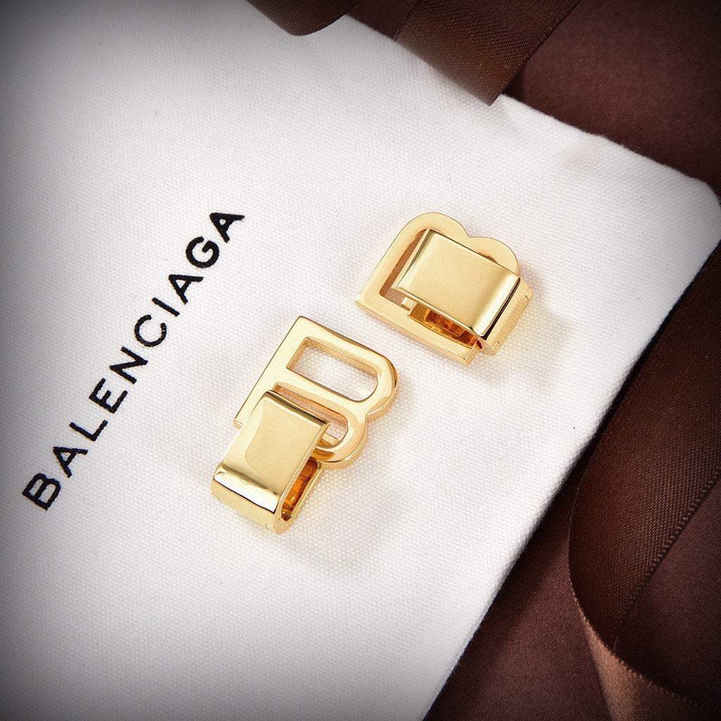 Balenciaga Earrings - 18K Yellow Gold