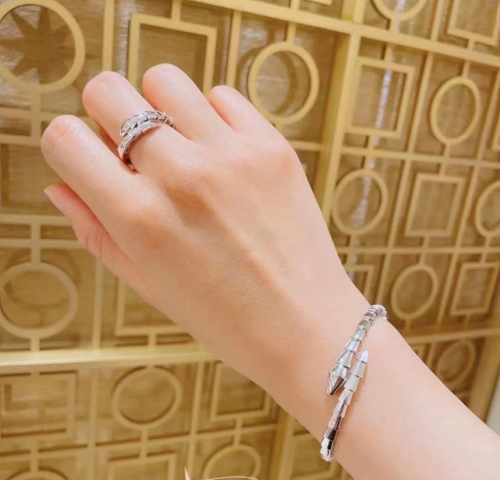 Bvlgari Serpenti Viper Ring - 18K Gold