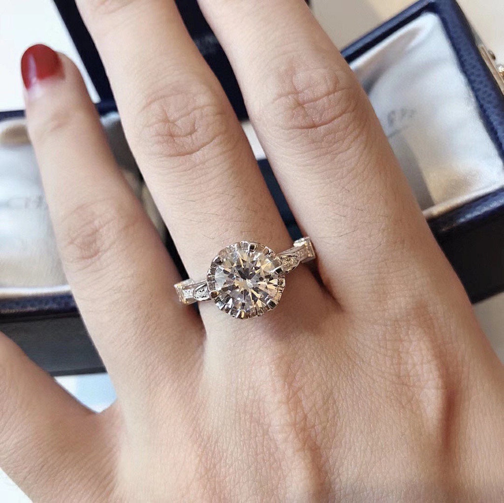 Josephine Ring - 18K White Gold