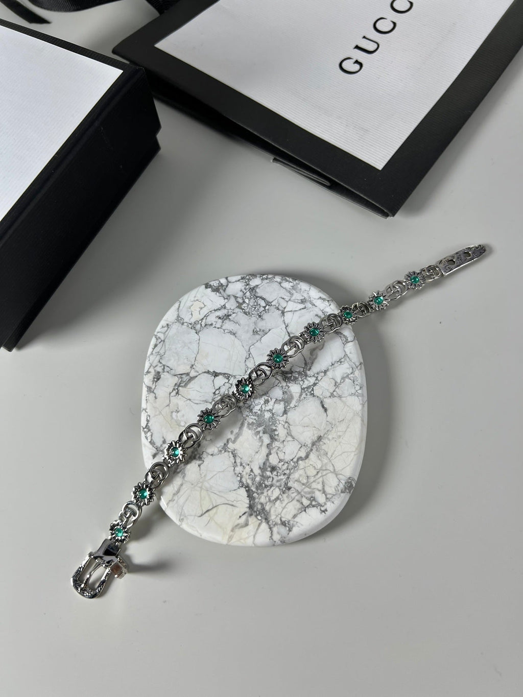 Gucci Double G Flowers Bracelet