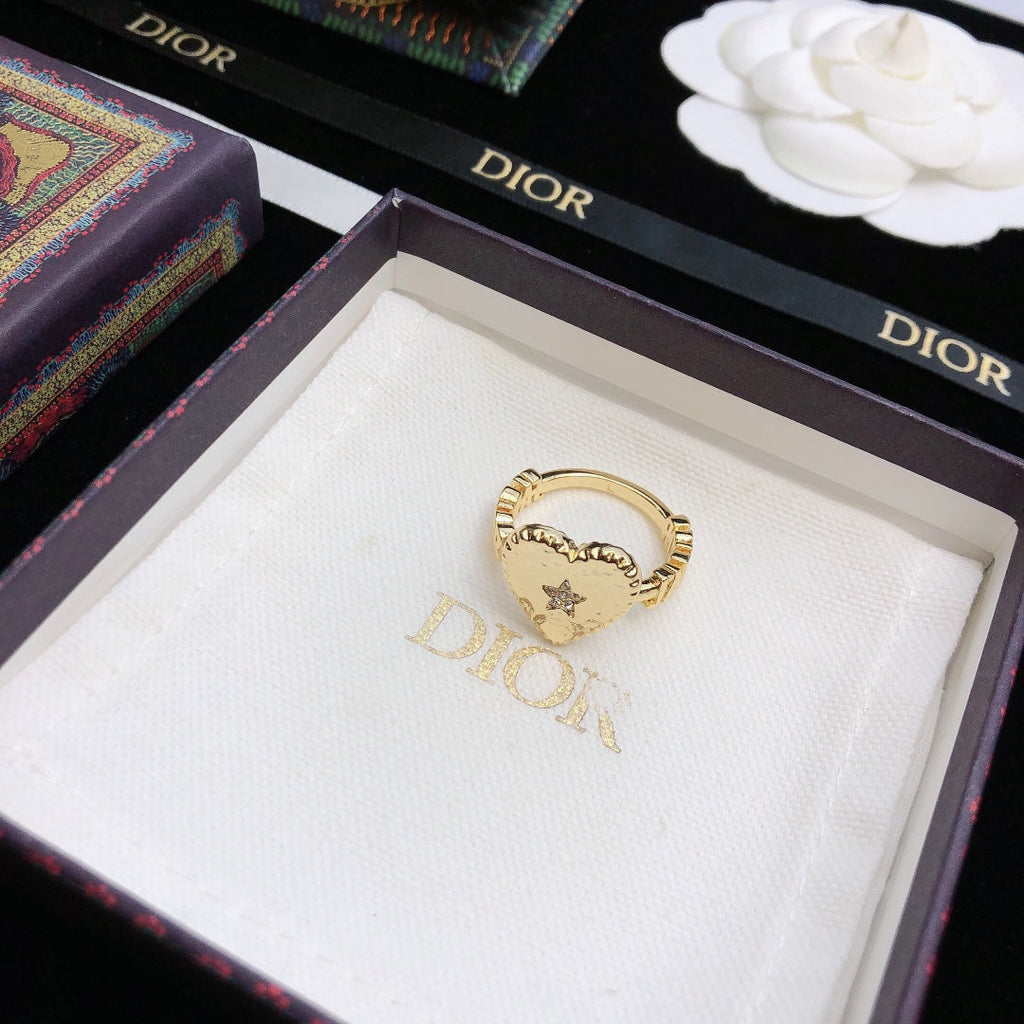Dior J'adior Heart Ring - 18K Yellow Gold