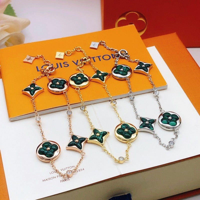 Louis Vuitton Blossom Green Flower Bracelet