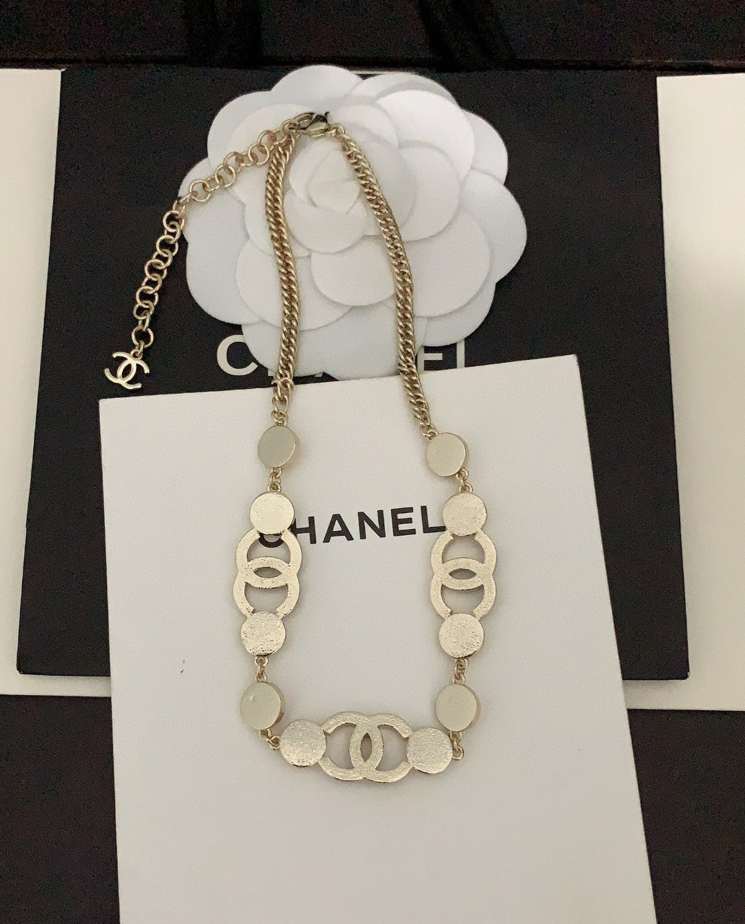 Chanel Blue Choker Necklace