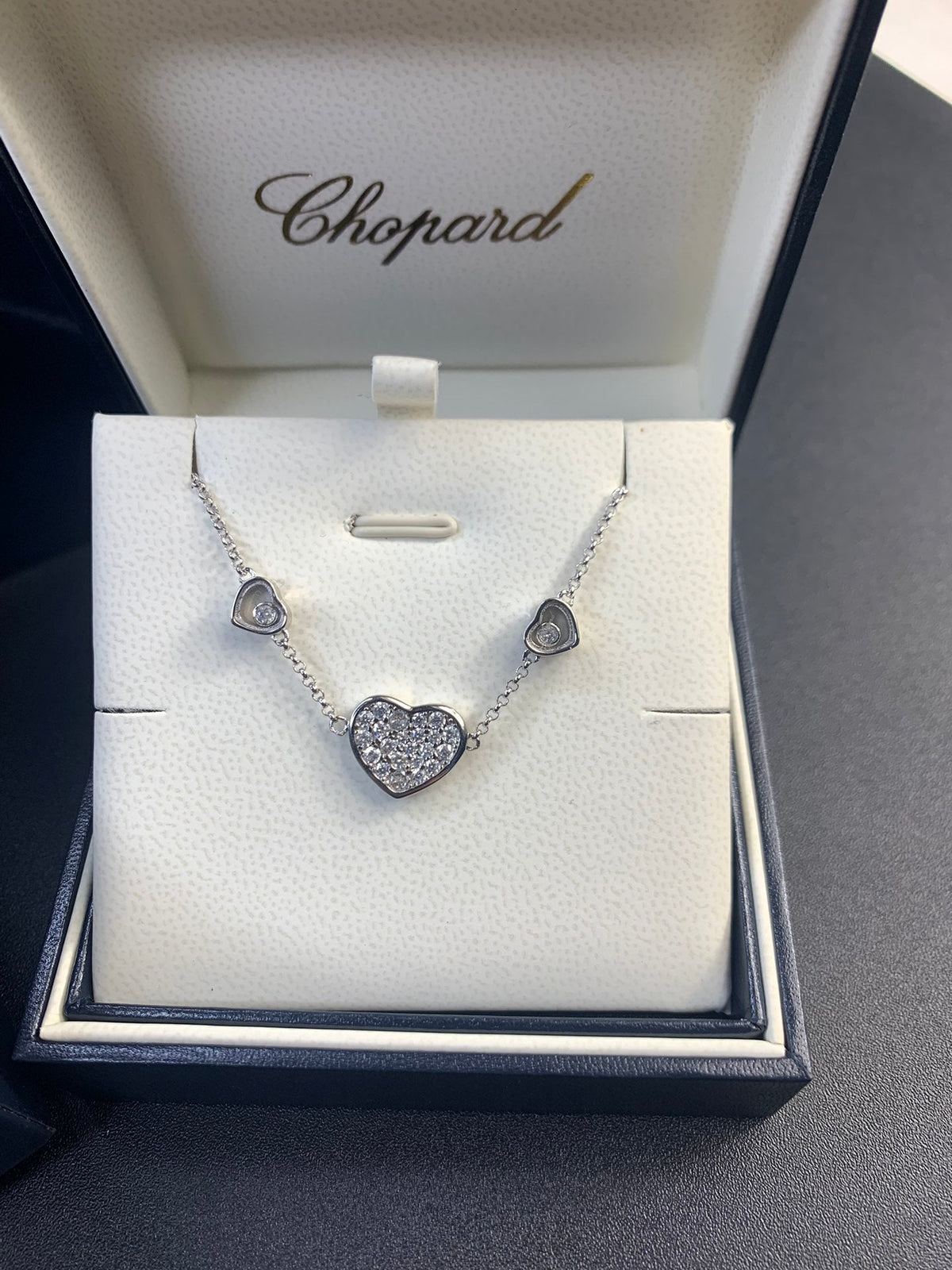 Happy Heart Diamond Necklace