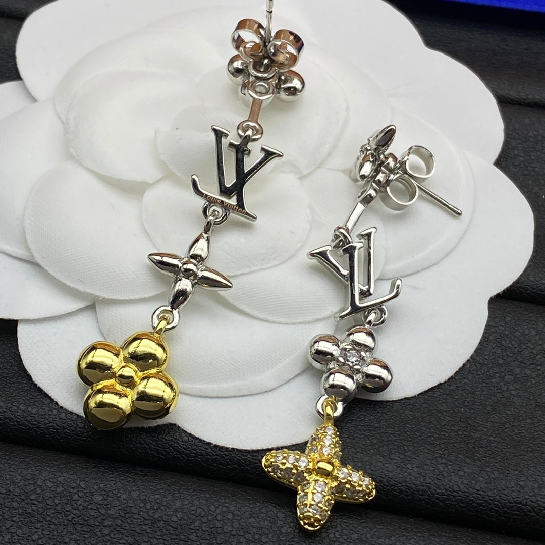 Louis Vuitton Blossom Long Earrings - 18K Gold