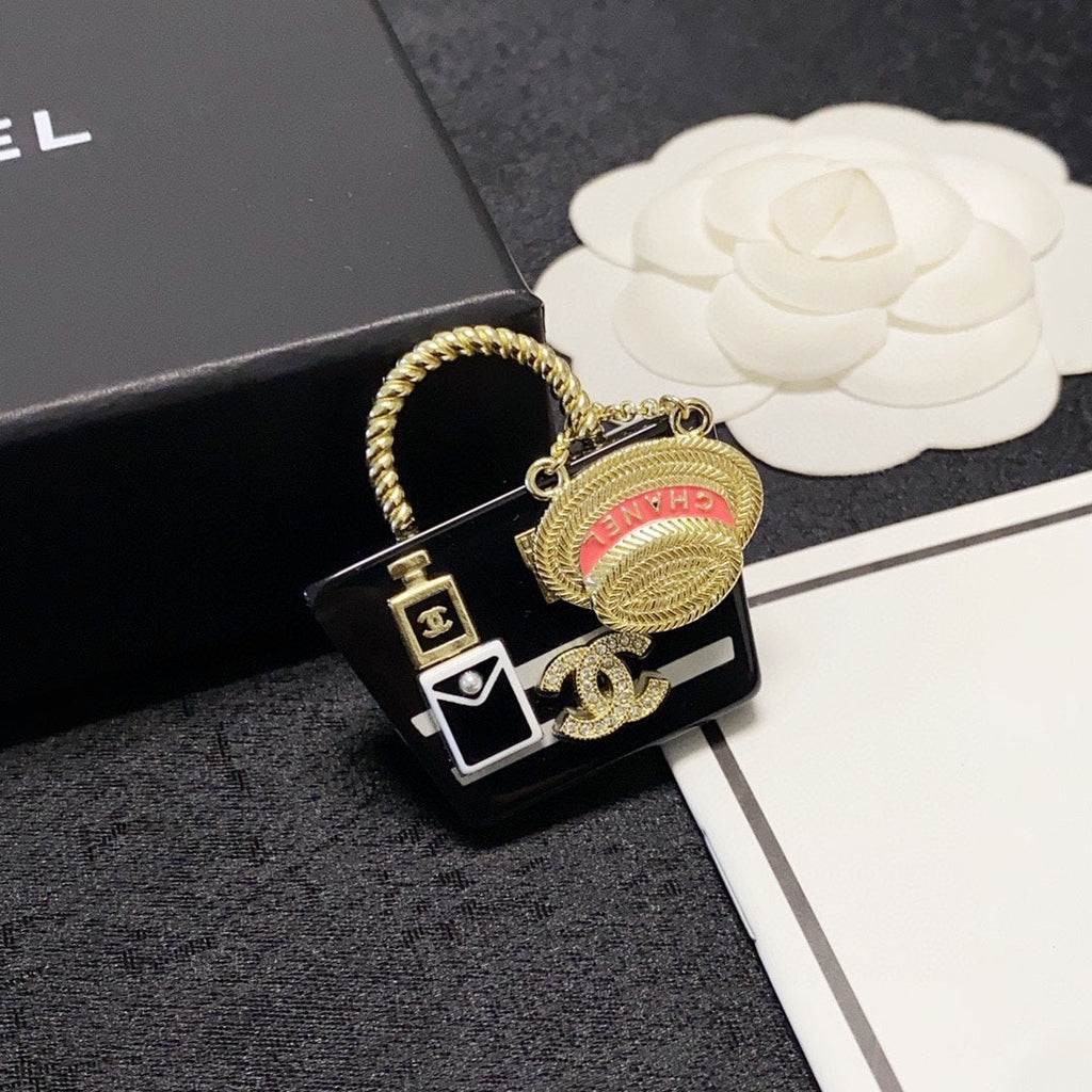 Chanel Bag Brooch