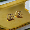 Gucci Double G Earrings - 18K Yellow Gold