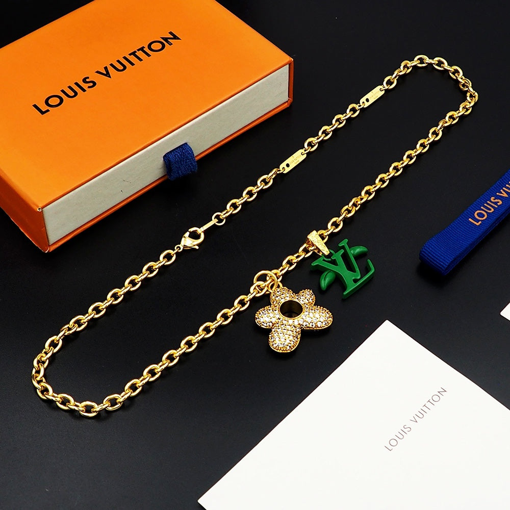 Louis Vuitton Blooming Pendant Necklace