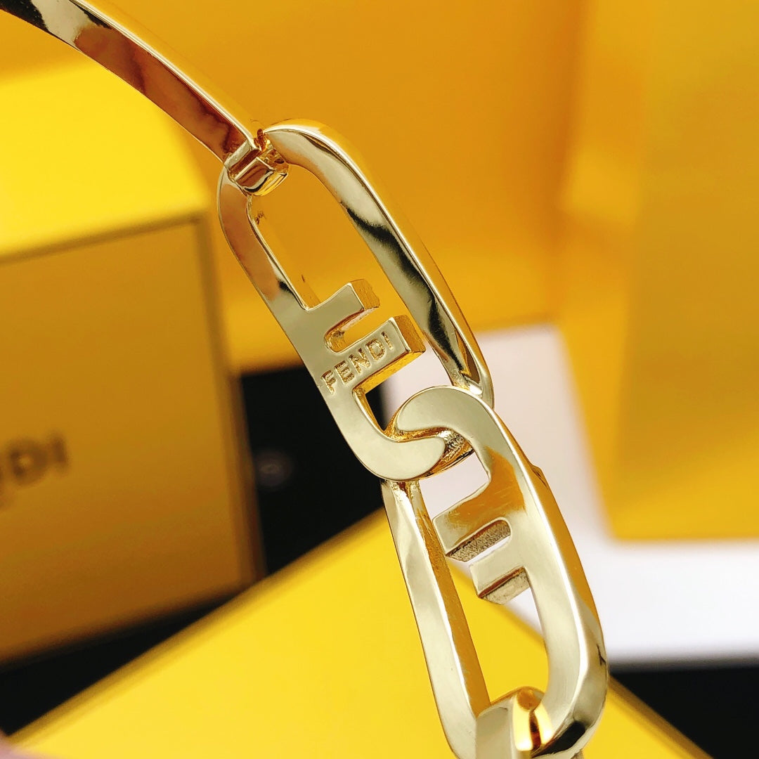 Fendi Vintage Bracelet - 18K Gold