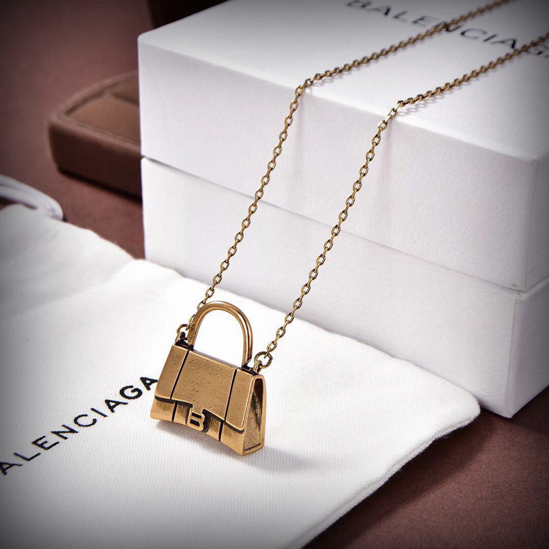 Balenciaga Hourglass Bag Necklace