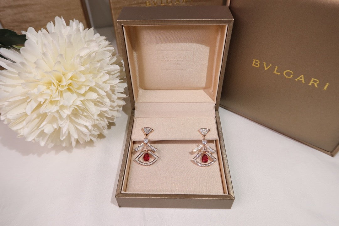 Bvlgari Dream Openwork Earrings - 18K Rose Gold