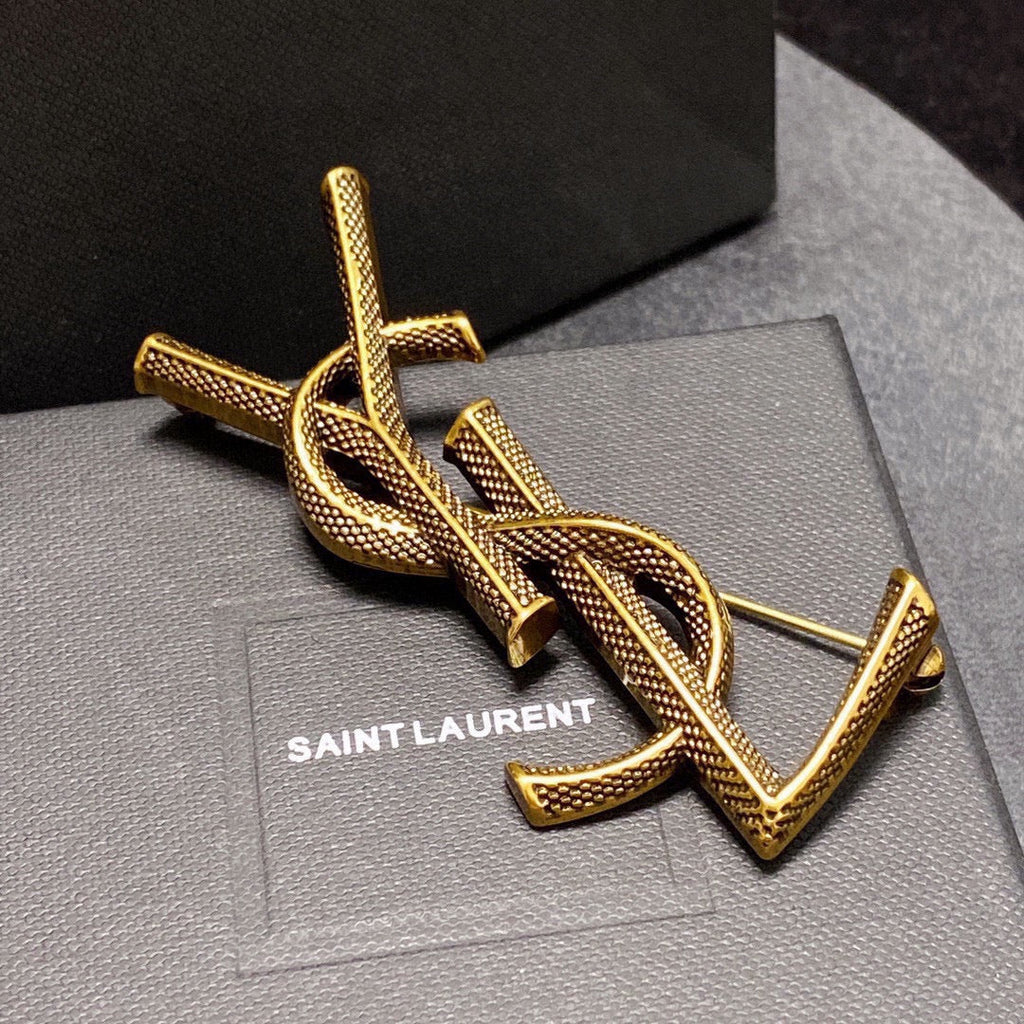 YSL Classic Brooch