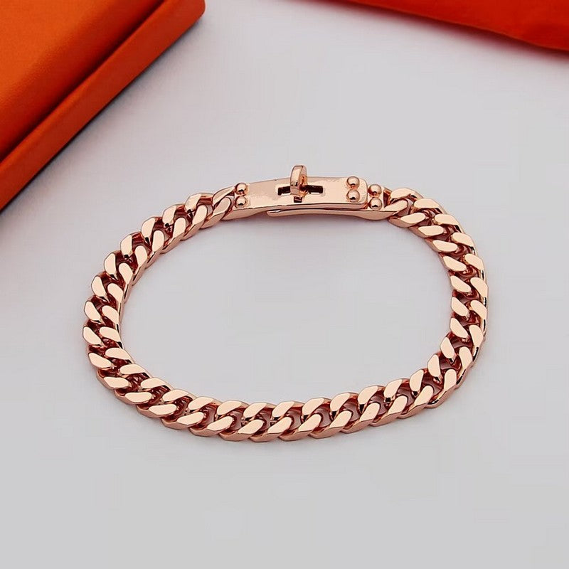 Hermes Kelly Chain Bracelet - 18K Gold