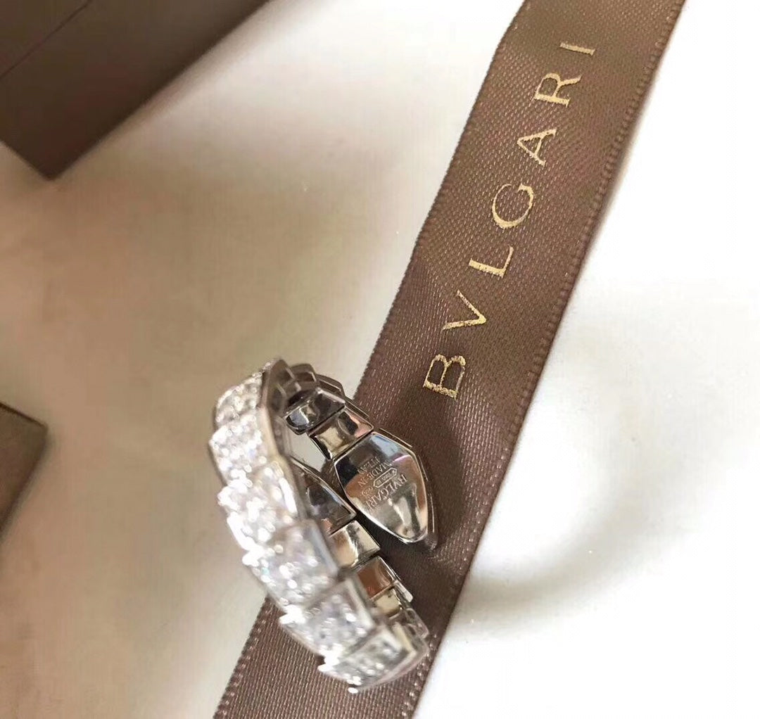 Bvlgari Serpenti Viper Ring - 18K Rose Gold
