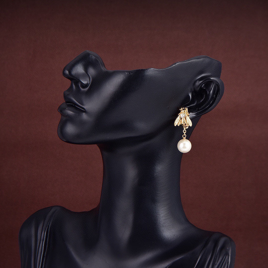 Dior Queen Bee Earrings