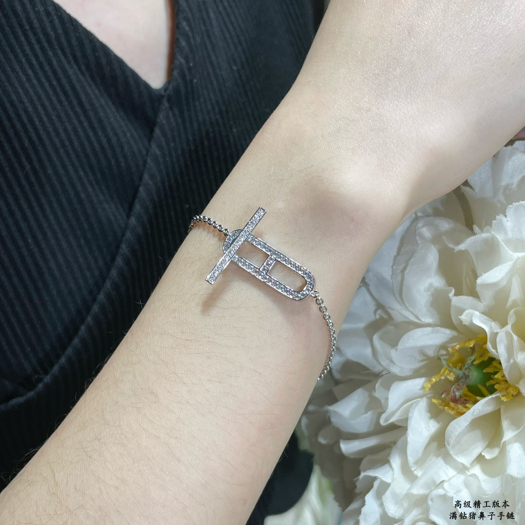 Hermes Ever Chaine D'ancre Bracelet - 18K Gold