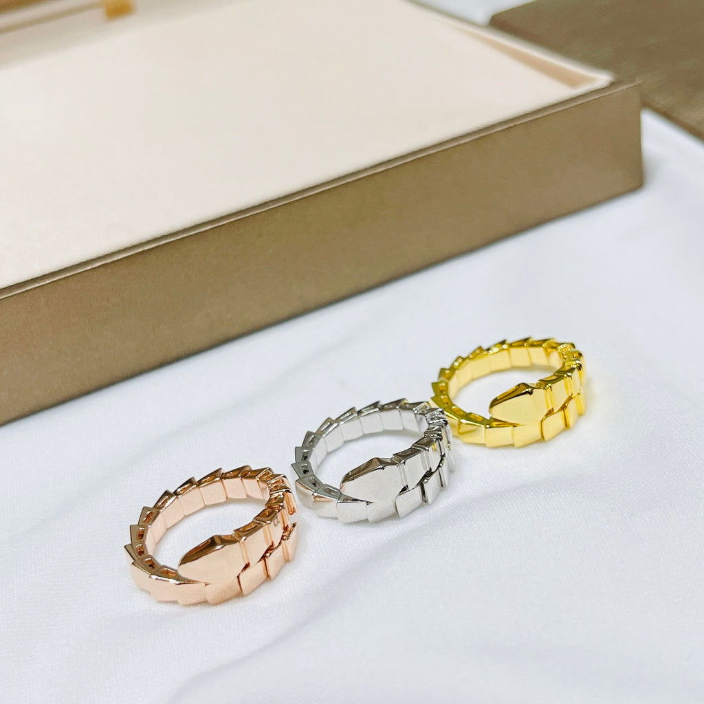 Bvlgari Serpenti Viper Ring - 18K Gold