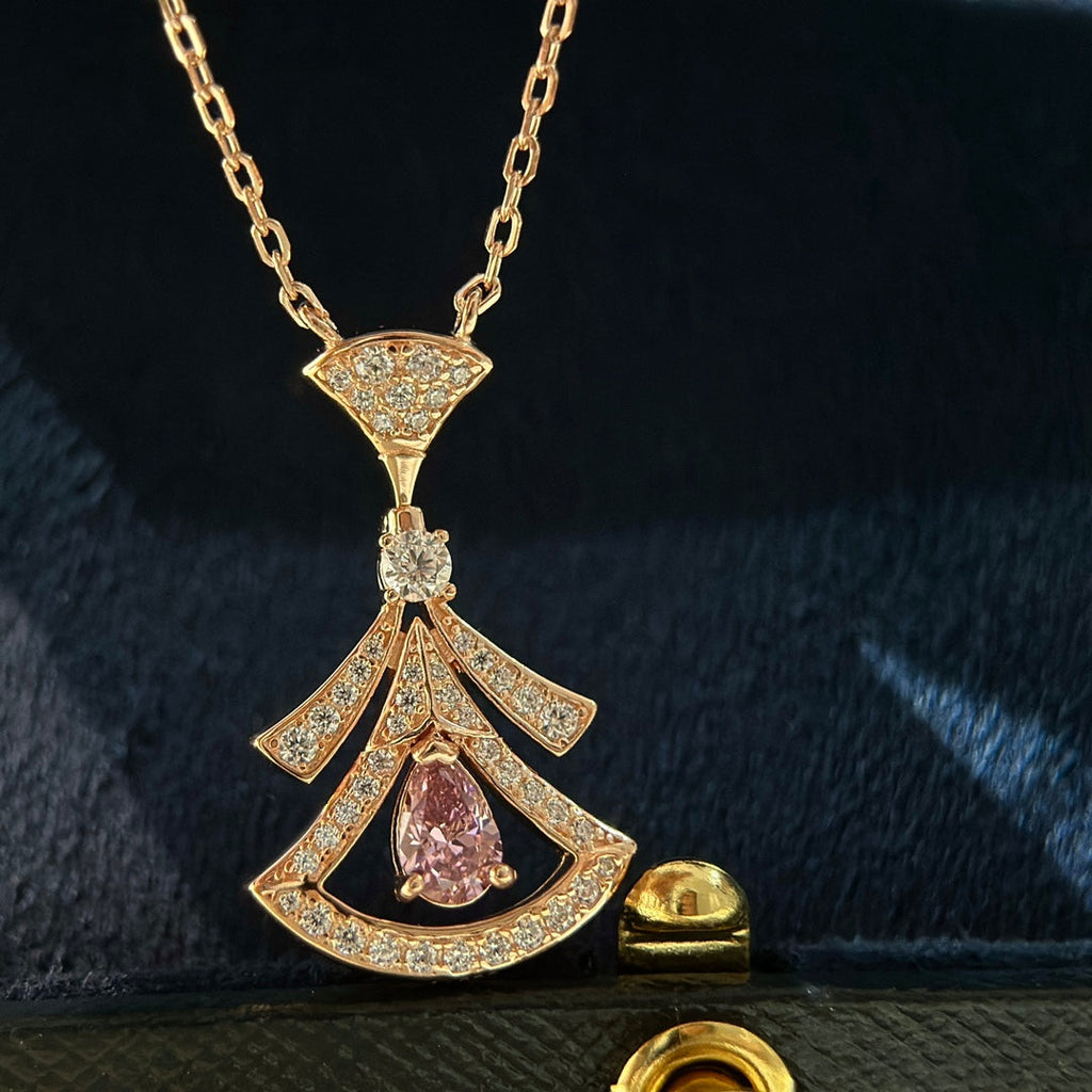 Bvlgari Dream Pearls Moissanite Necklace - 18K Gold