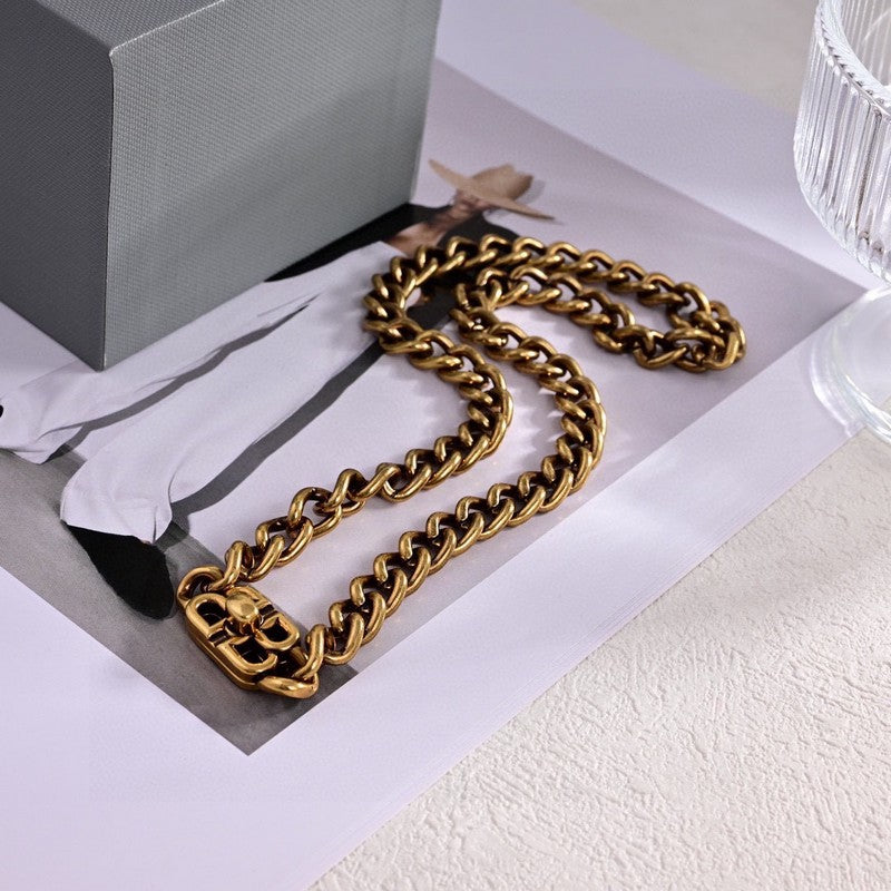 Balenciaga Monaco Chain Necklace