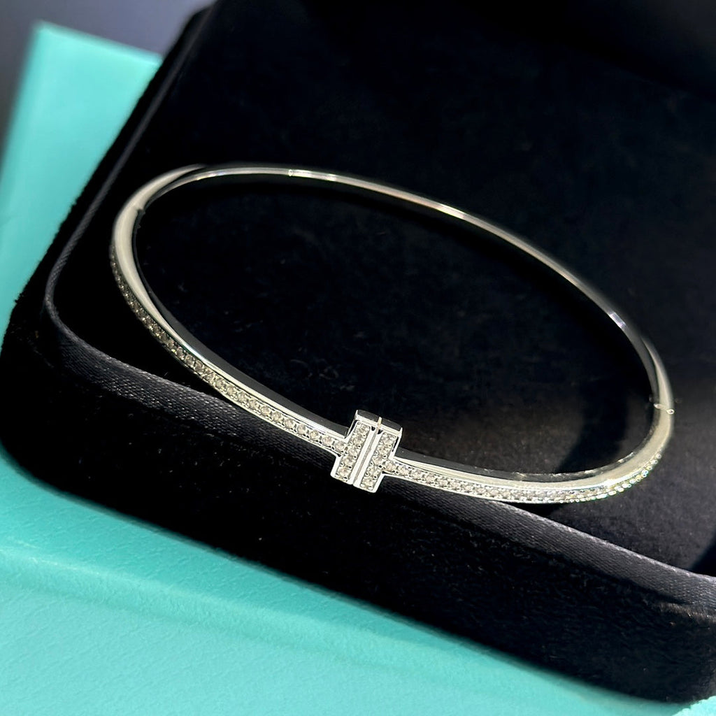 Tiffany Diamond Bracelet - 18K Gold